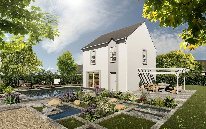 Projet de construction d'une maison 84.45 m² avec terrain à MELUN (77)